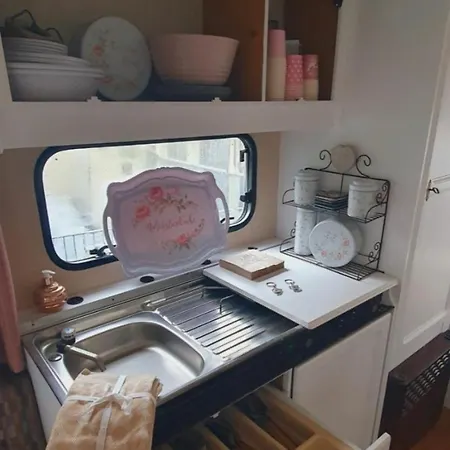 Uebernachtung In Unserem Wohnwagen Camping *